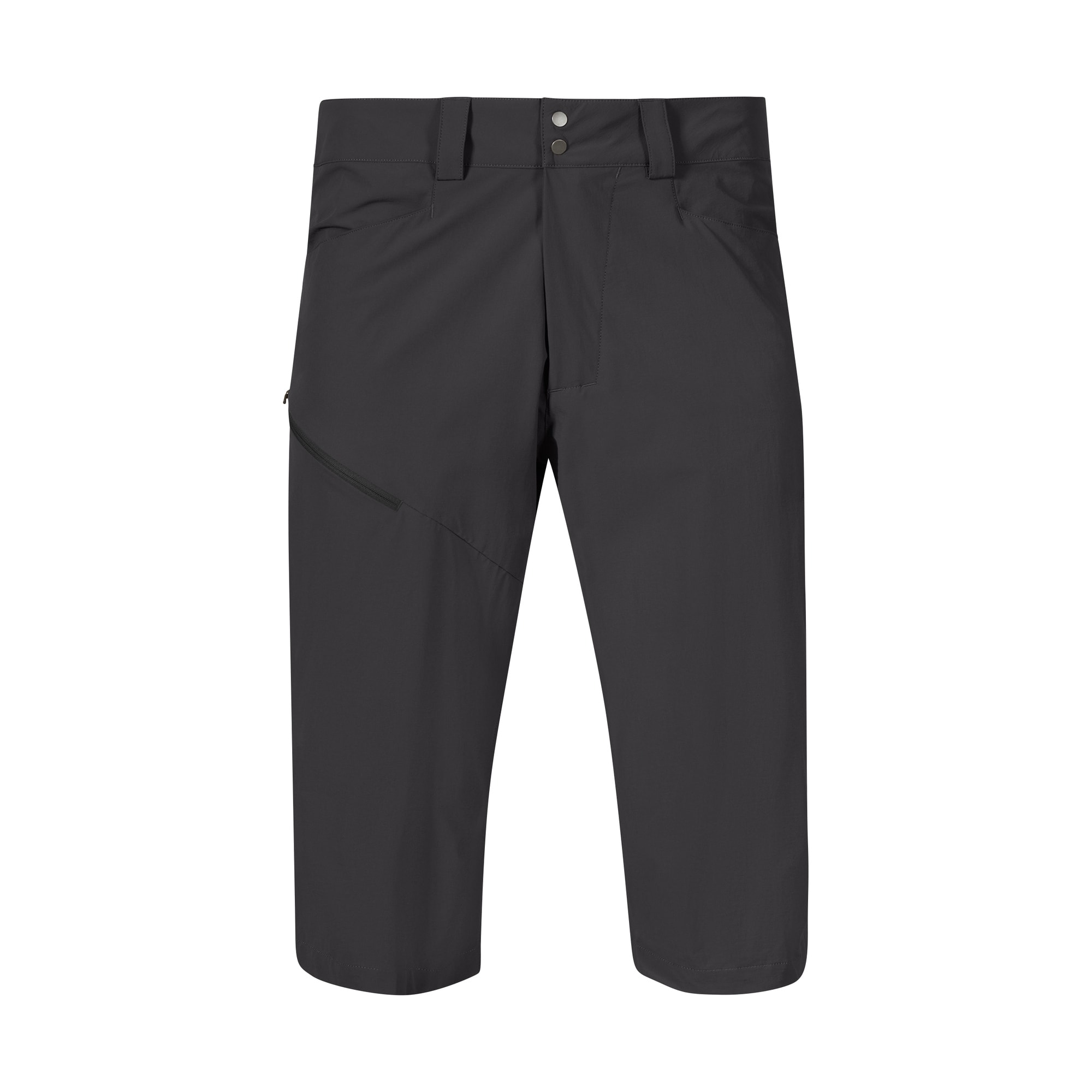 Bergans Vandre Light Softshell Long Shorts Men Dark Shadow Grey
