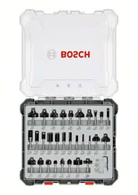 Bosch Bitsæt til fræsejern, 30 dele, blandet, skaft på 8 mm