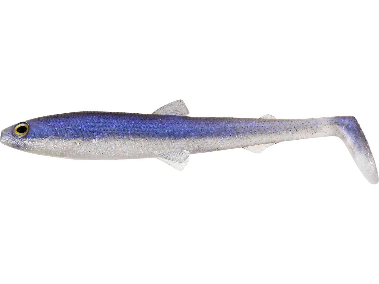BullTeez Shadtail 9,5cm 7g Sparkling Blue 2-pack