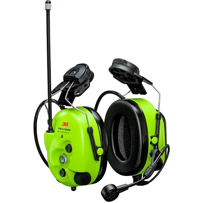 Peltor WS LiteCom III Hi-Viz-Gehörschutz mit Helmhalterung