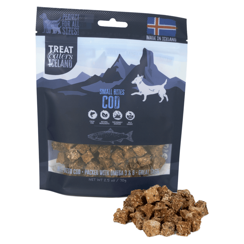 Treateaters Iceland Cod Small Bites 70g