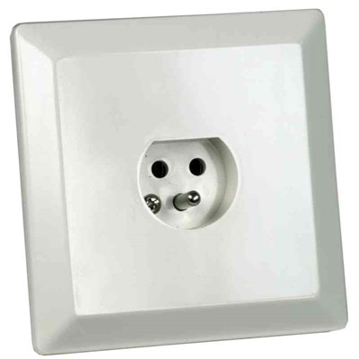 Gelia Leuchteneinsatz 2-polig, Unterputz, geerdet