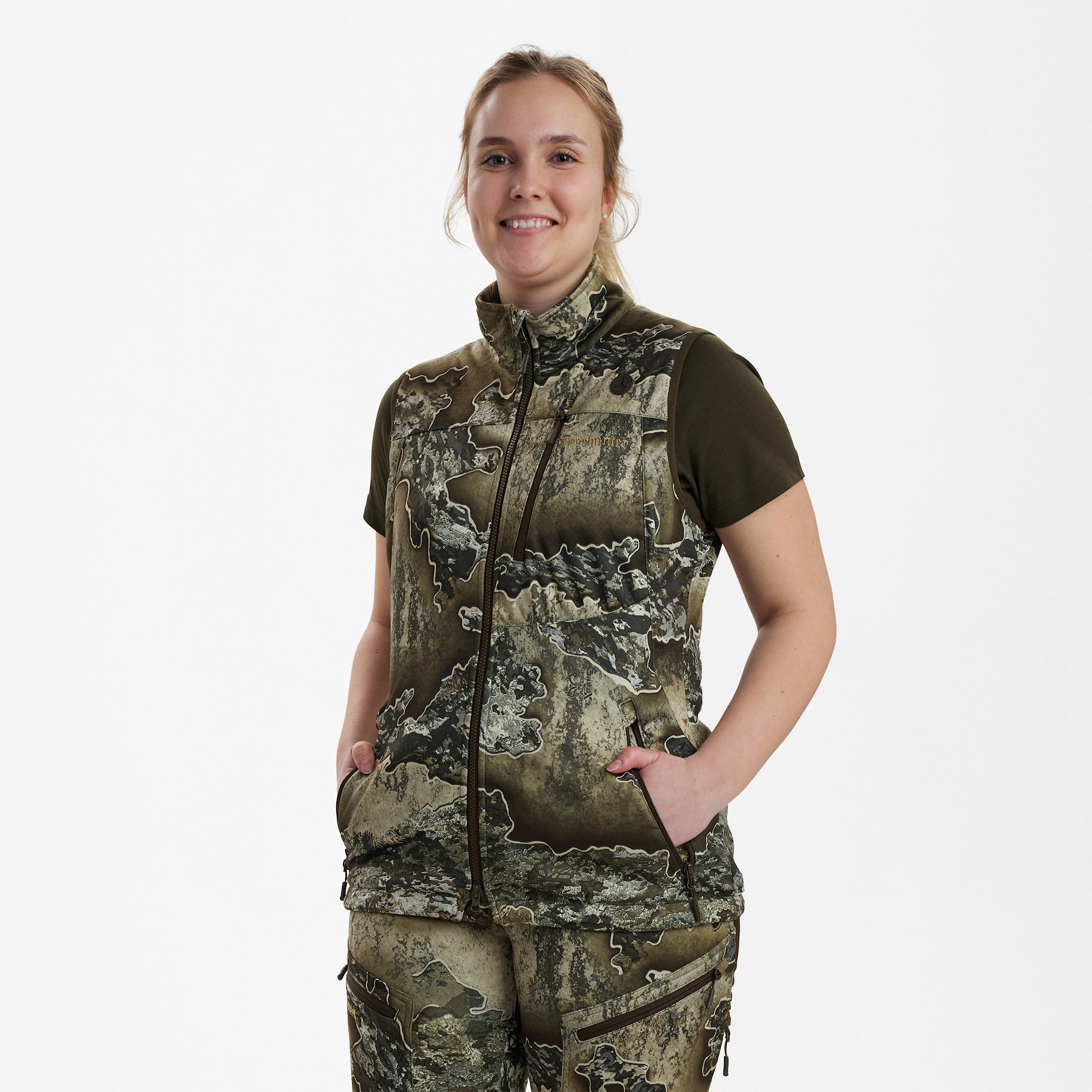 Deerhunter Lady Excape Softshell-väst Dam REALTREE EXCAPE™