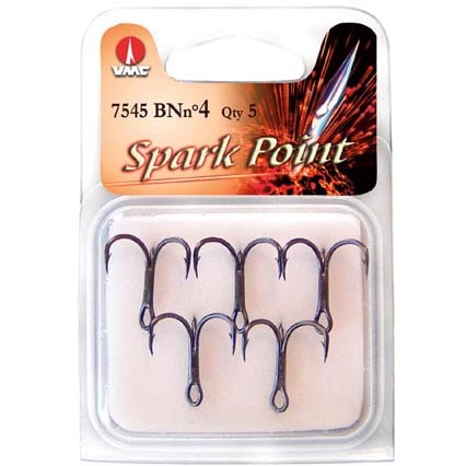 REA/Black Friday VMC 7545/7547BN #8 5-pack Spark Point X-Strong