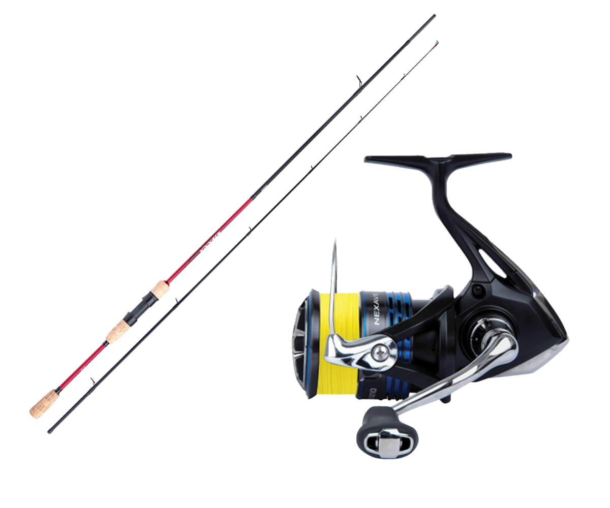 Shimano Sienna Nexave Haspelset 211 cm 3-21g