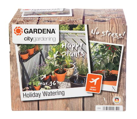 Gardena City Gardening Semesterbevattning 36 krukor