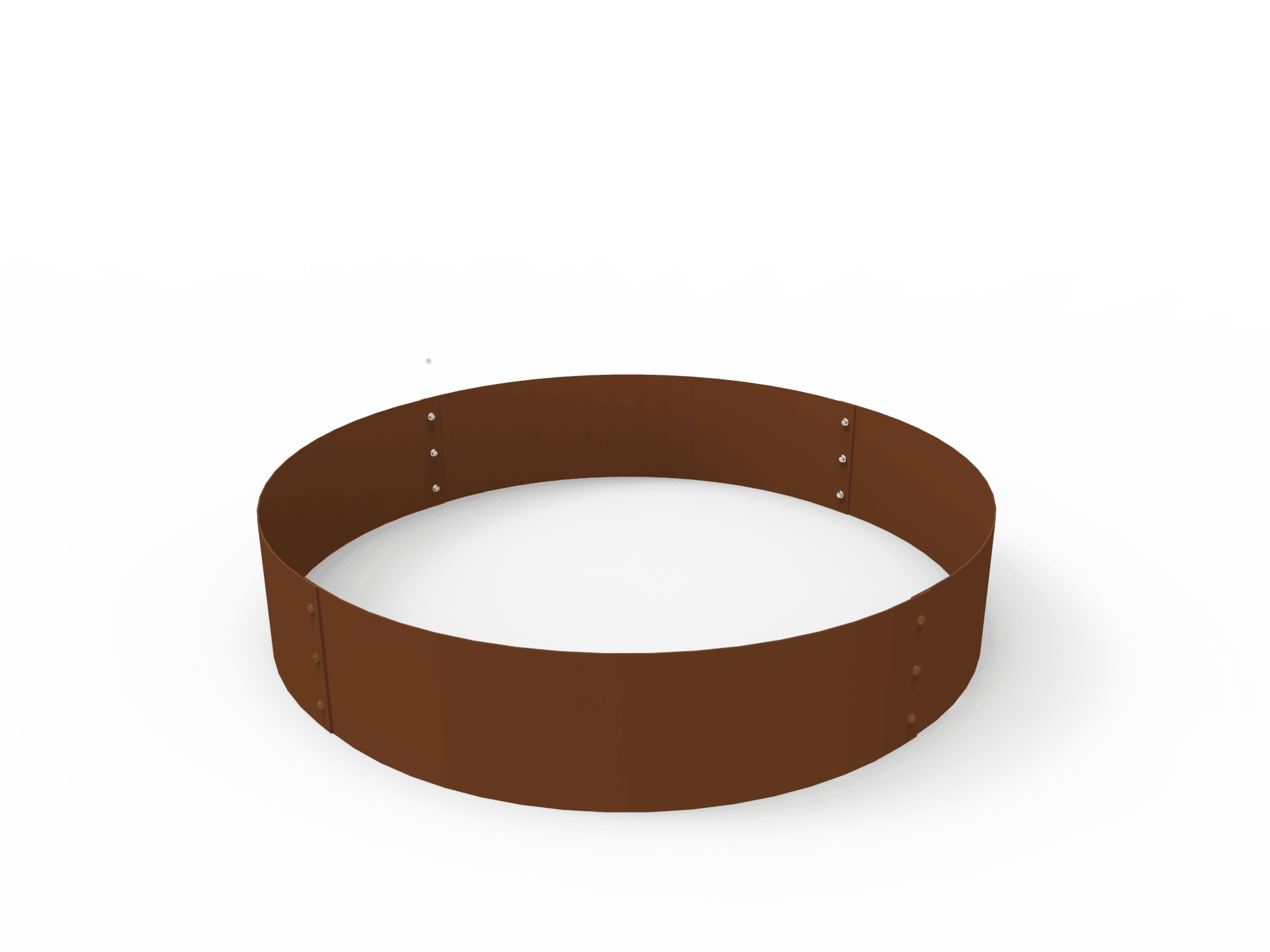 Flexigarden Planteringskant corten 180 mm cirkel 900 mm
