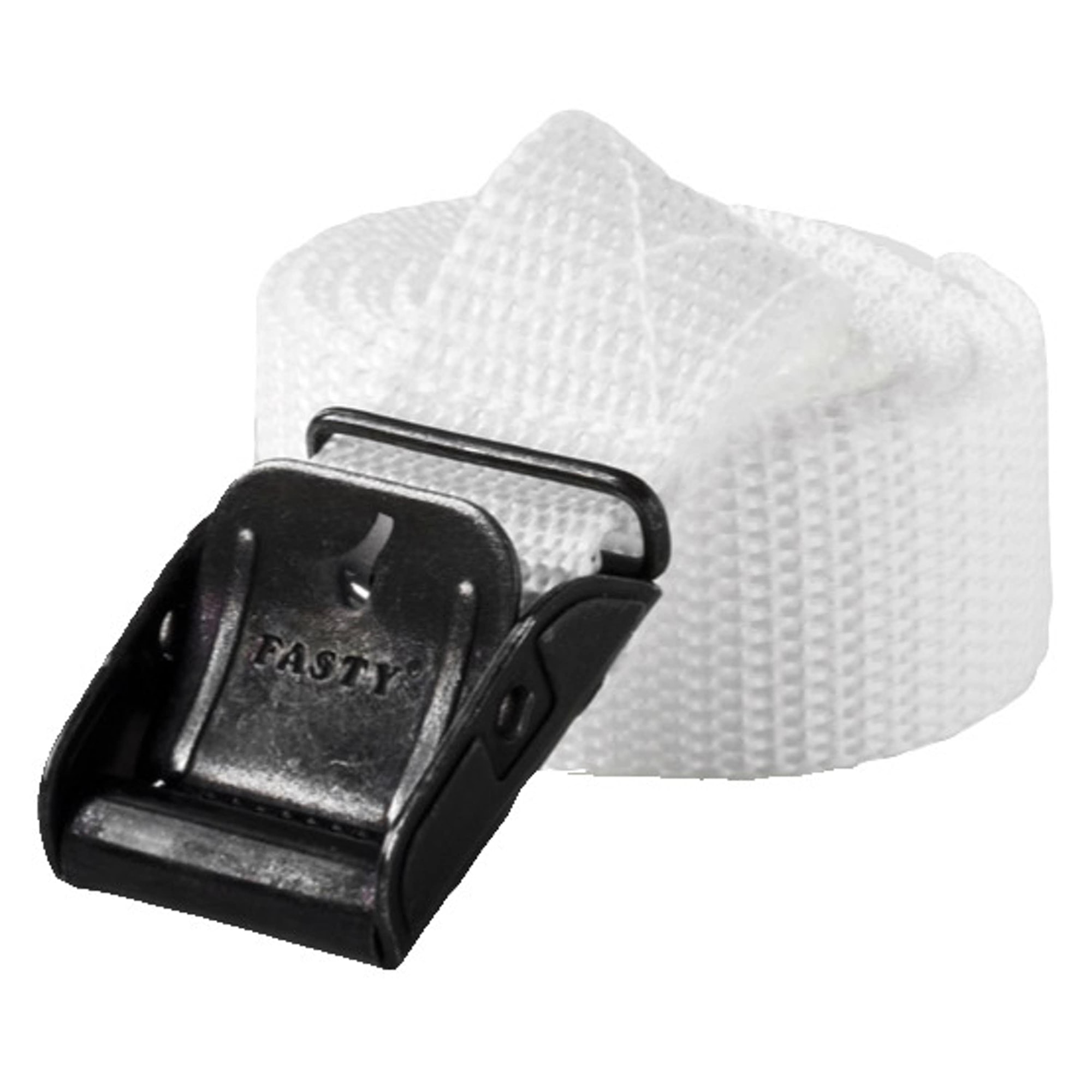 Fasty Spännrem 25mm 1m 400kg Vit