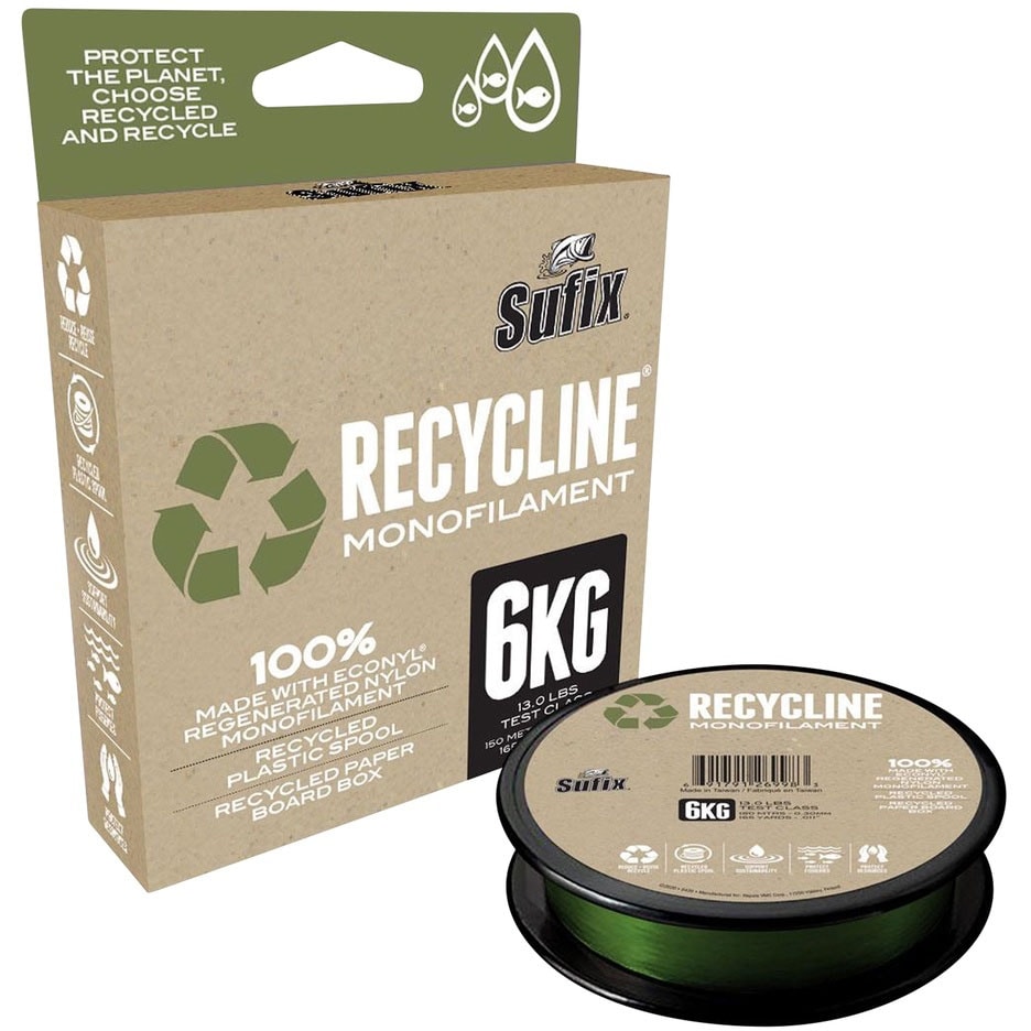 REA/Black Friday Sufix Recycline Mono 0,30 mm 150 m Green