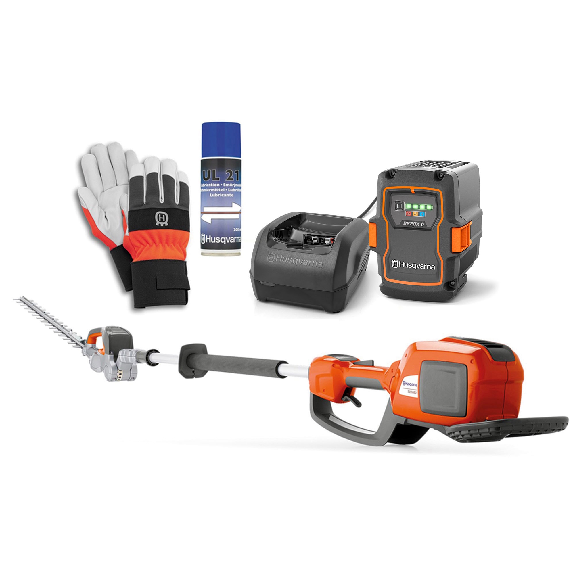 Husqvarna 520iHE2 Pensasleikkuripaketti