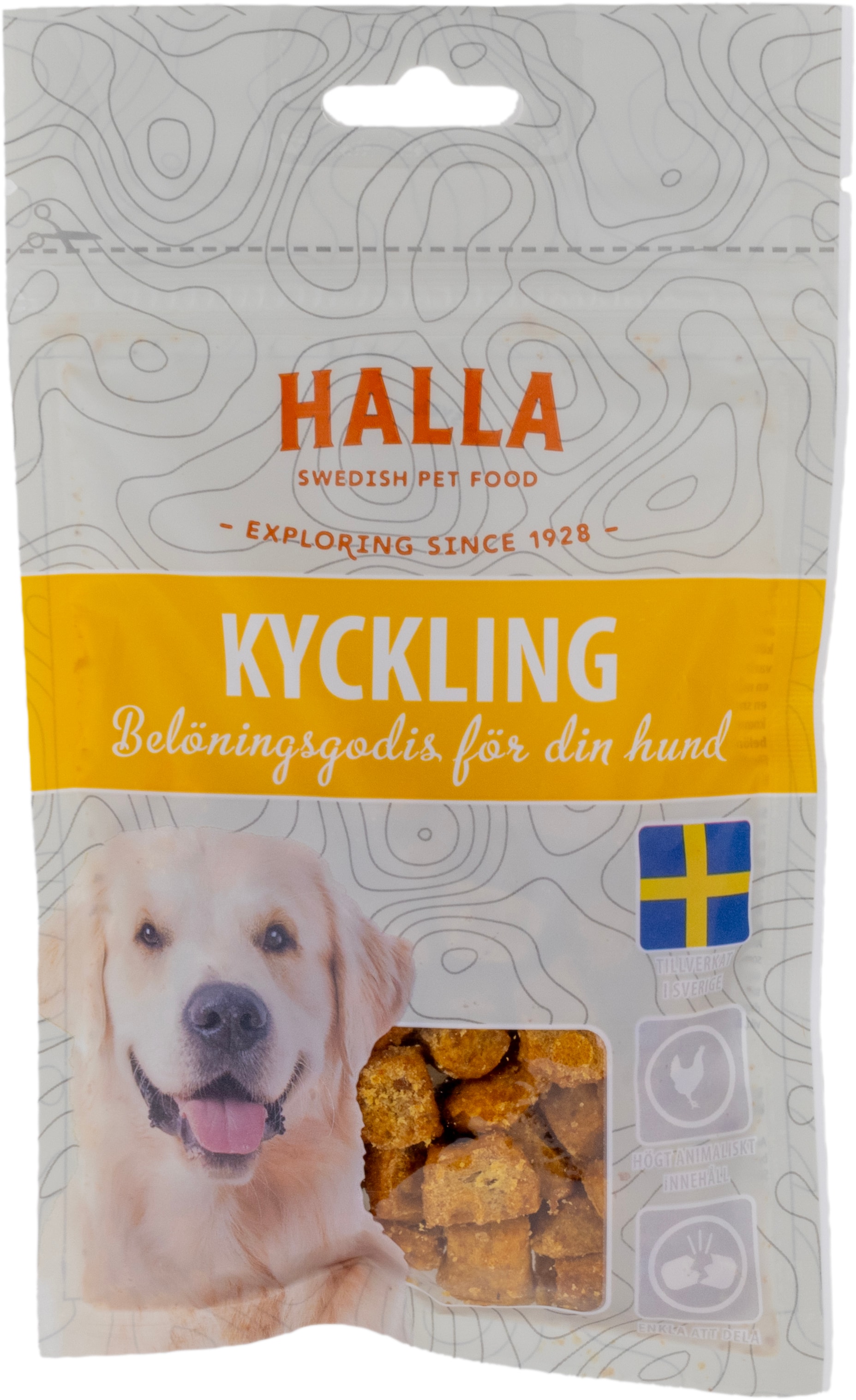 Halla Belønningsgodteri Kylling 80 g