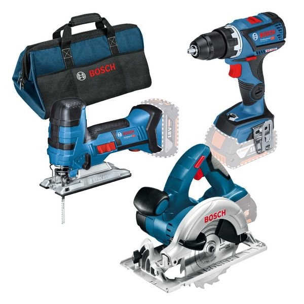 Bosch GSR18V-60C M/Gst/Gks 18V-Li 2X5Ah Set
Bosch GSR18V-60C M/Gst/Gks 18V-Li 2X5Ah Set