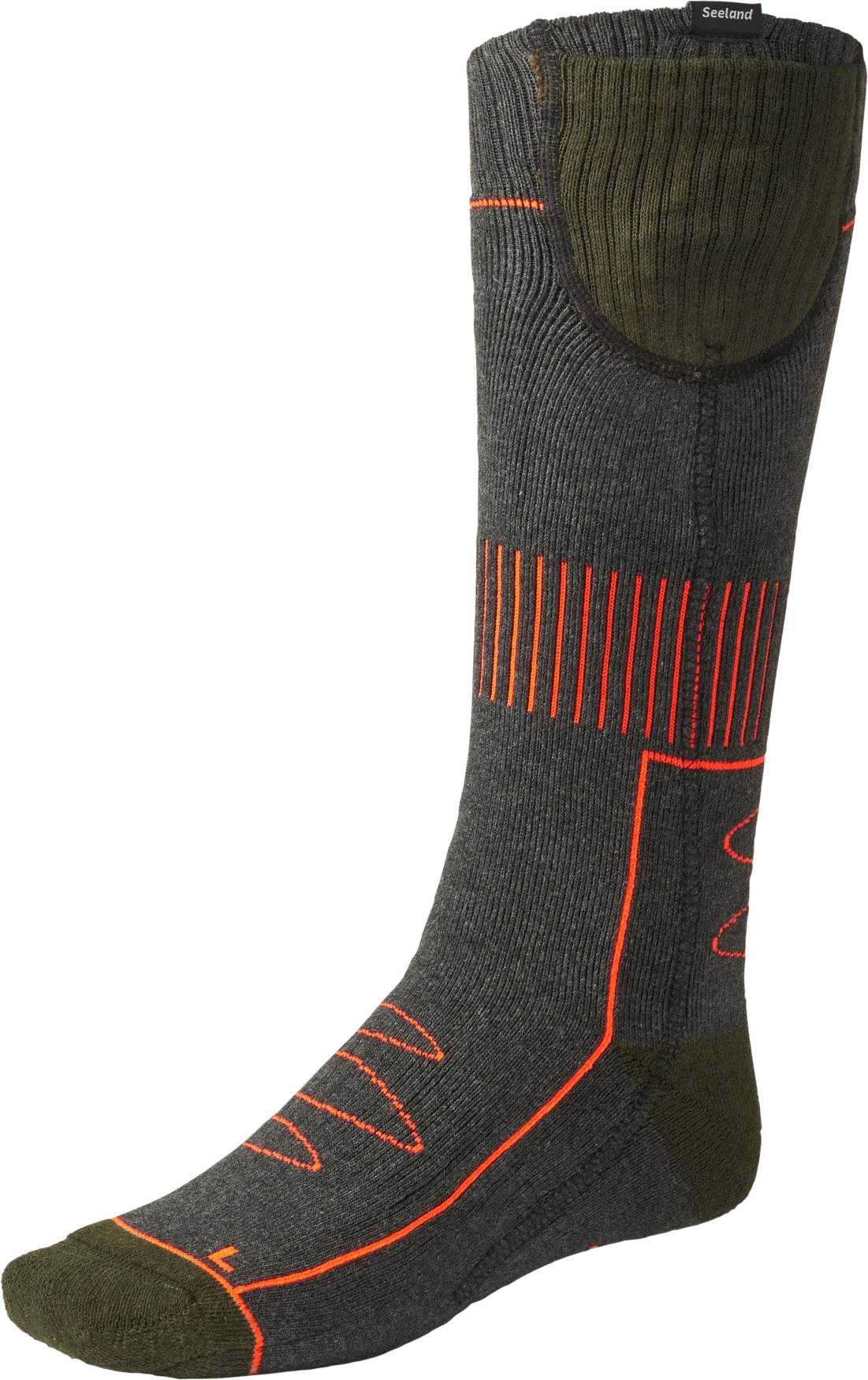 Seeland Celsius Varmesokker Herre Pine green melange 35-38