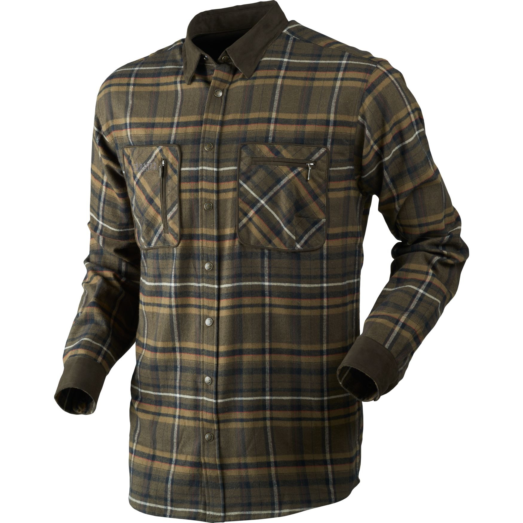 Härkila Pajala skjorta Willow green check 4XL -