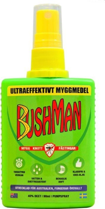 Bushman Myggmedel Pump Spray 90 ml -