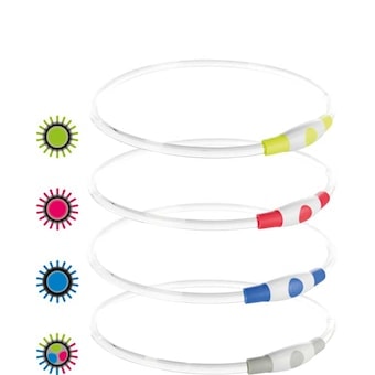 Trixie Flash Light Ring USB Monivärinen