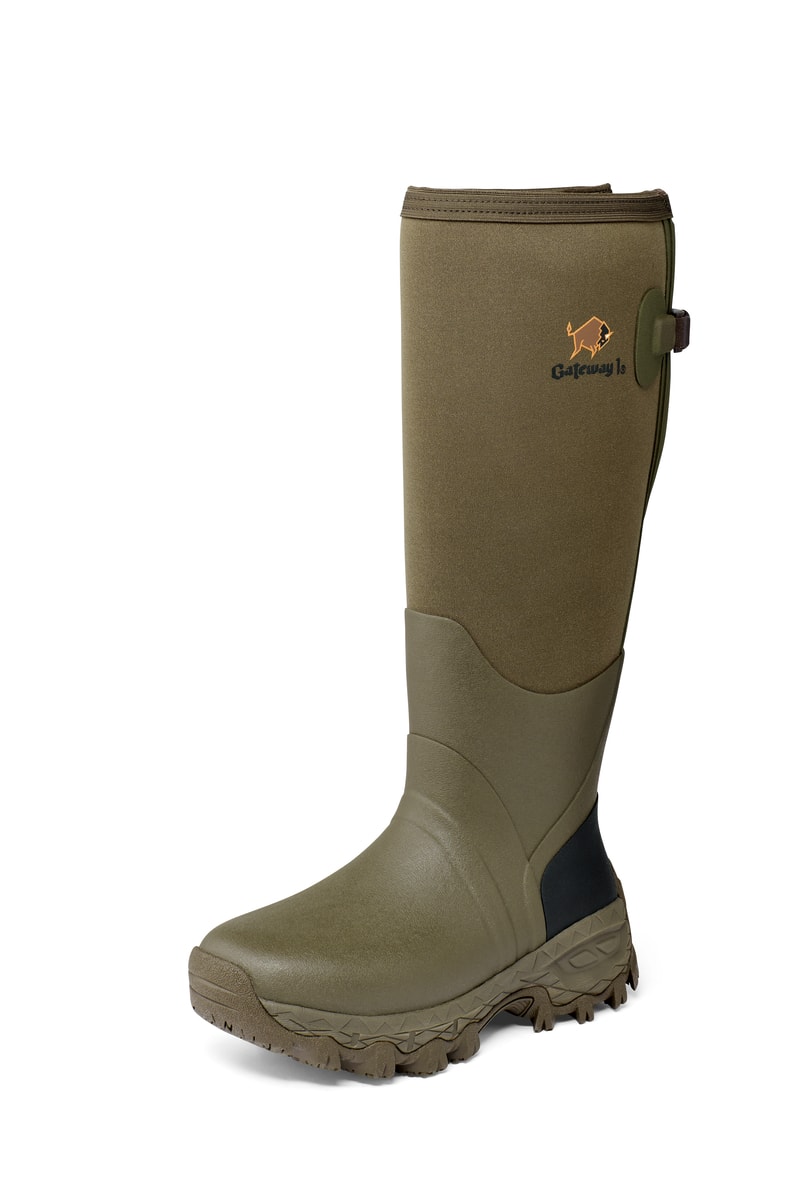 Gateway1 Woodwalker Lady 17" 4mm Gummistiefel Damen Walnut