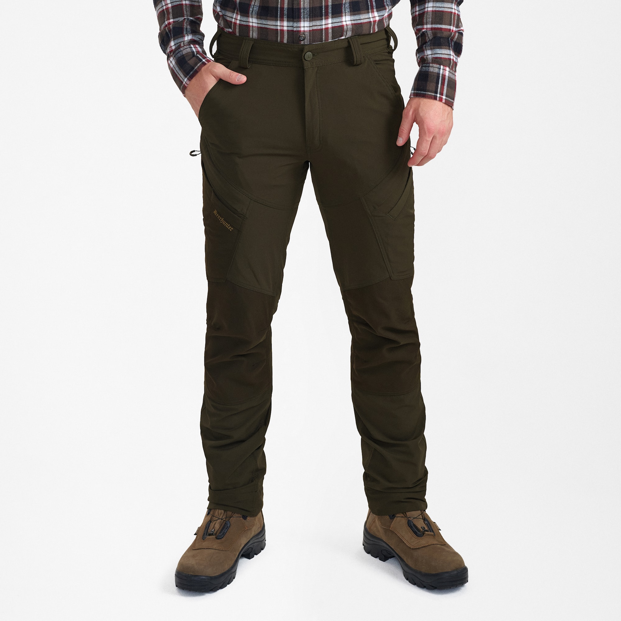 Deerhunter Northward Byxor Herr Bark Green 48