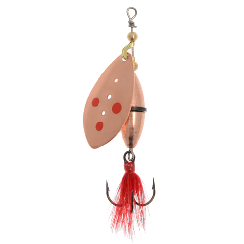 Wipp 10 g Koppar/röd prick