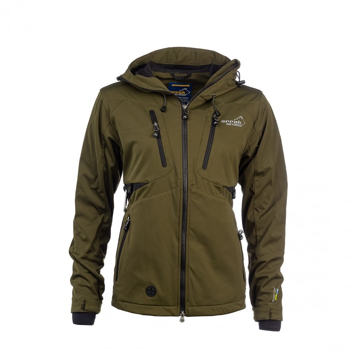Arrak Softshelljacket Akka W Olive XS