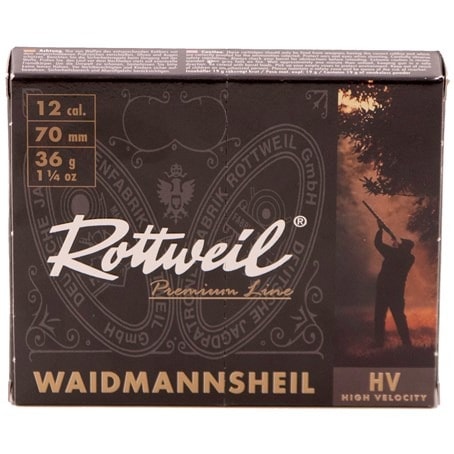Rottweil WMH HV Plast 12/70 36g, Bly US2 10st