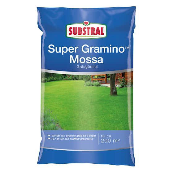 Substral Super Gramino Mossa 6,25 kg Nurmikon Yleislannoite
