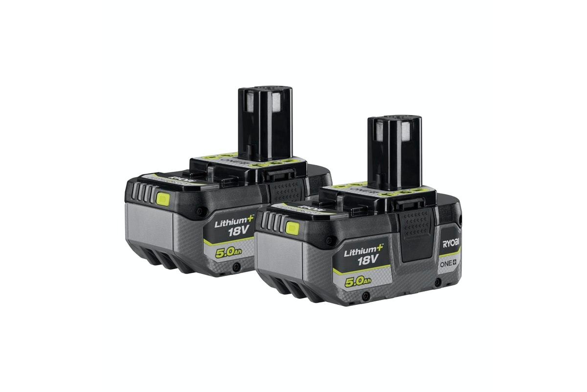 Ryobi RB1850X2F 2x5,0Ah Batteri 18v ONE+
