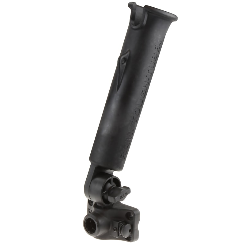 RAM Tough-Tube Rod Holder with Bulkhead/Flat Surface Base