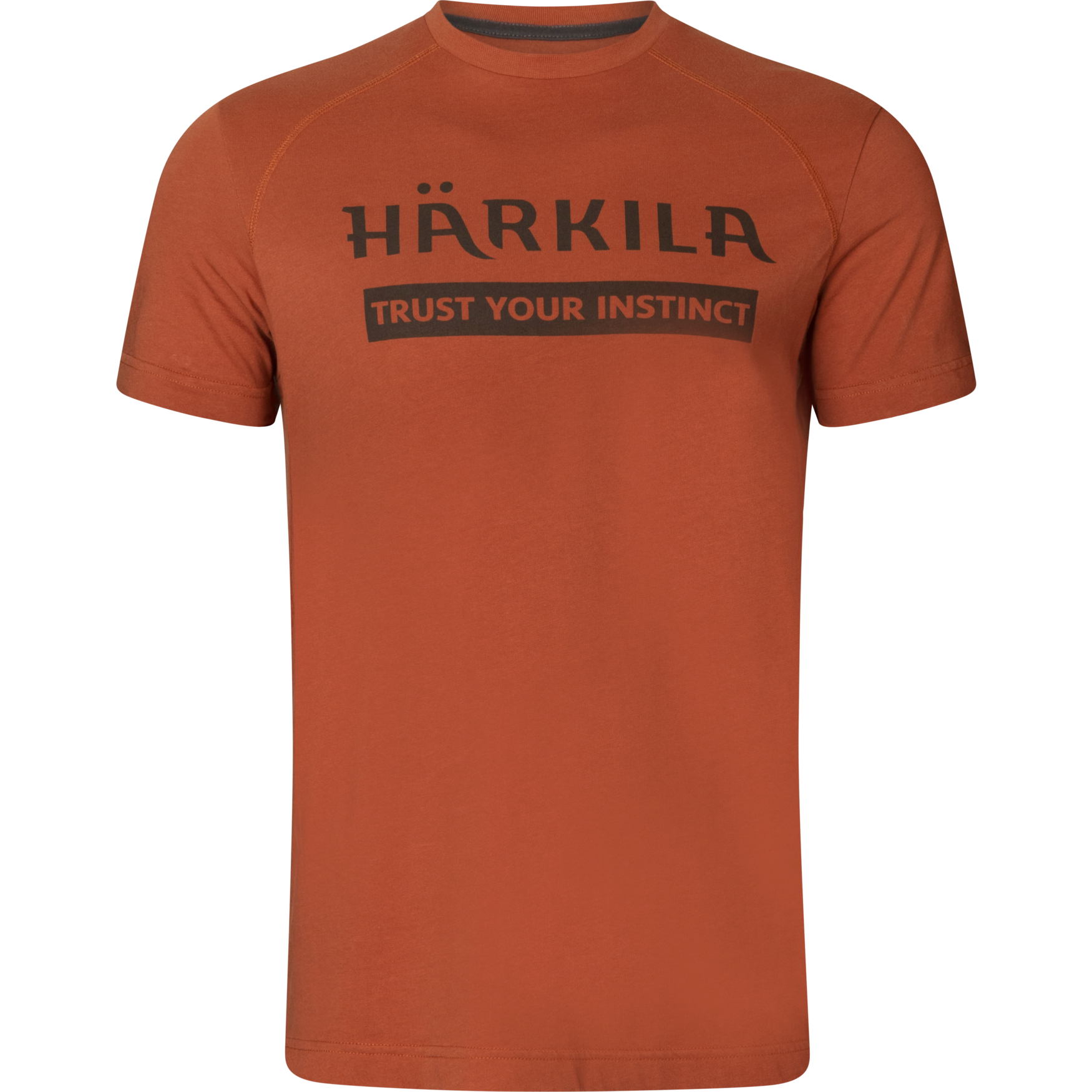 Härkila Logo S/S T-Shirt Herren Arabian Spice