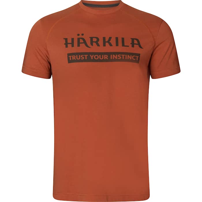 Härkila Logo S/S T-shirt Herr Arabian Spice