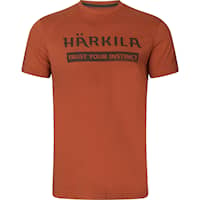 Härkila Logo S/S T-shirt Men's Arabian Spice