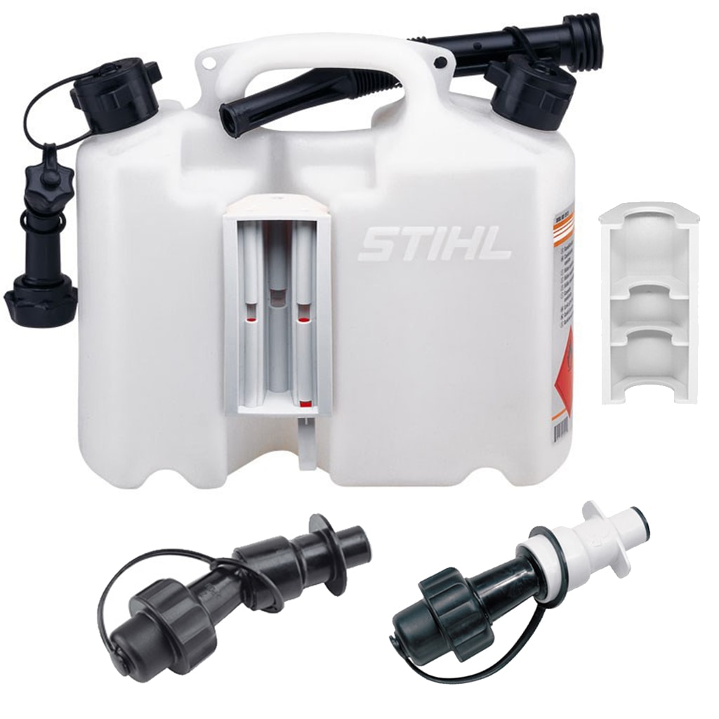 Stihl Kombidunk transparent, hållare & påfyllningssystem