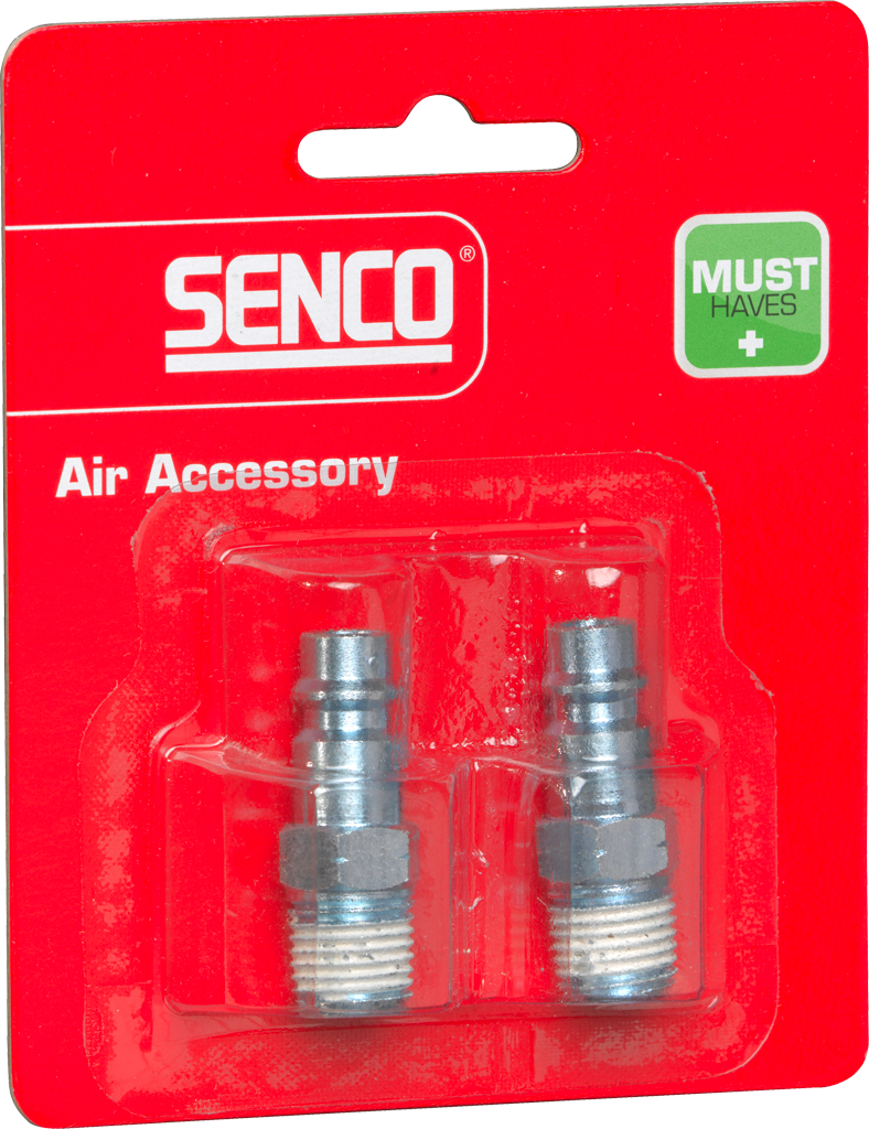 Senco Nippel Utvändig NPT-gänga 2-pack