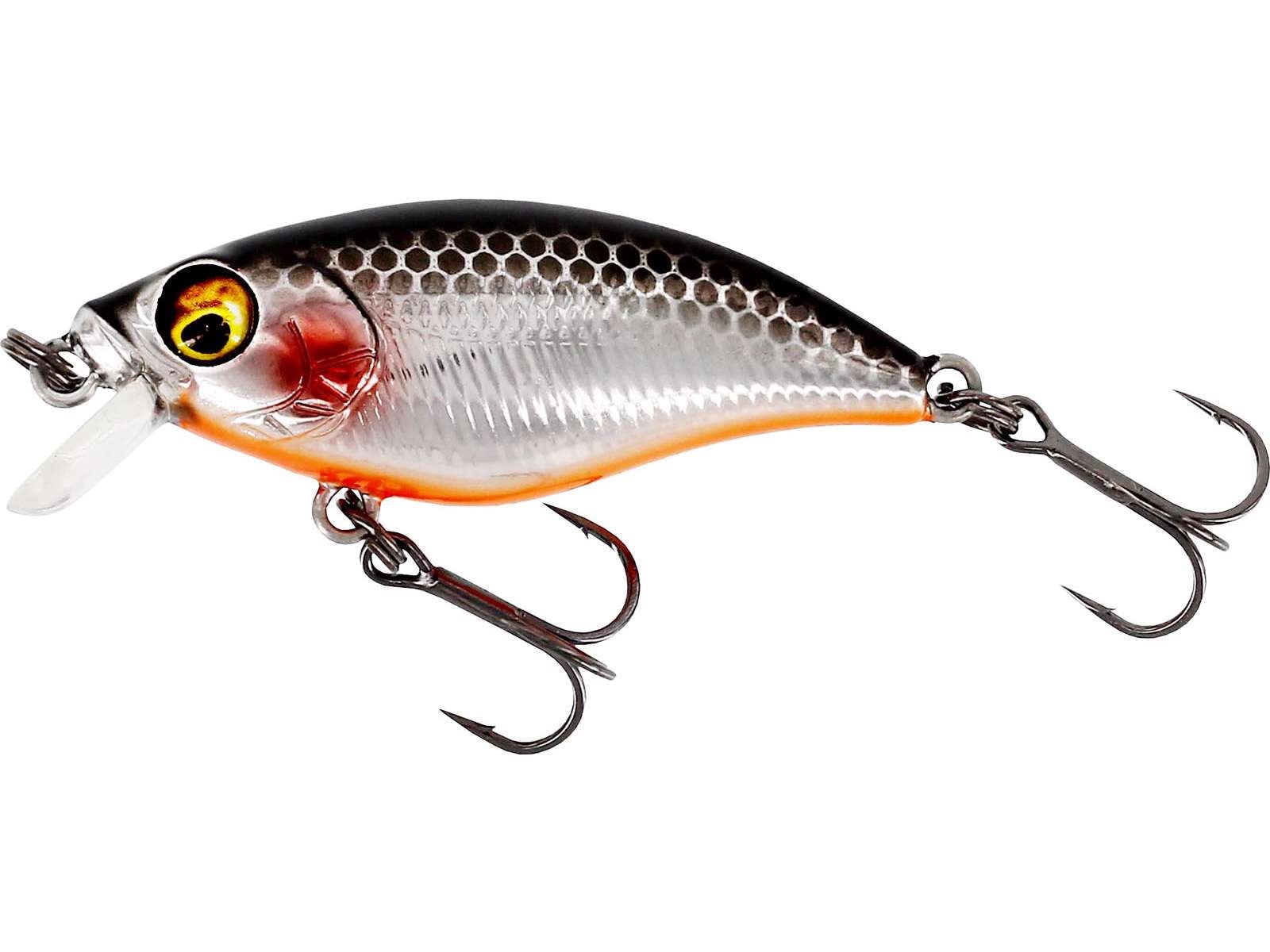 Westin BuzzBite SR Crankbait 4 cm 4 g Low Floating Steel Sardine -