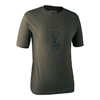 Deerhunter Logo T-skjorte for menn Bark Green