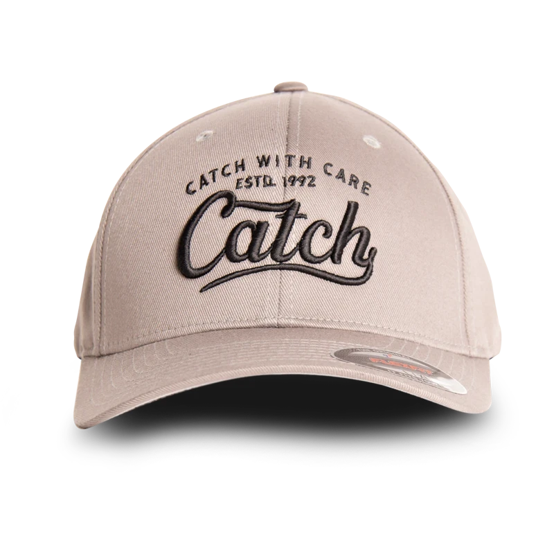 CWC Flexfit Keps Tan Catch Logo