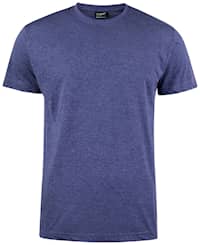 Clique T-Shirt Herr Marinblå/Melerad