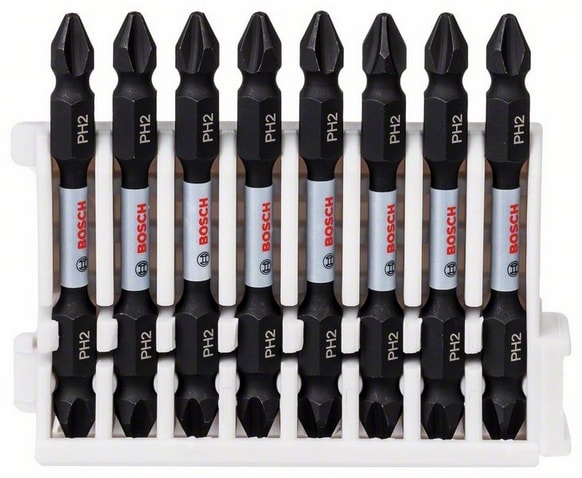 Bosch Bits Impact PH2 65mm 8-pack