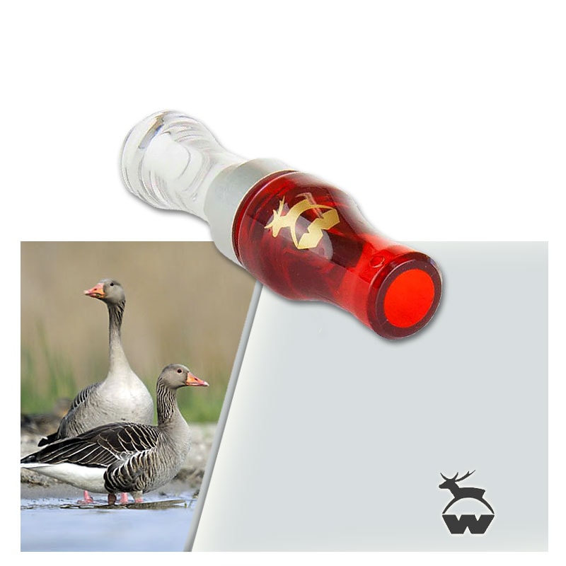 Weisskirchen Decoy harmaahanhille, akryyli