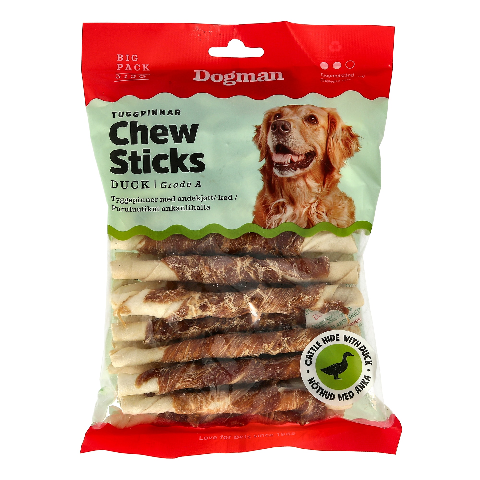 Tuggpinnar med Anka 25-pack