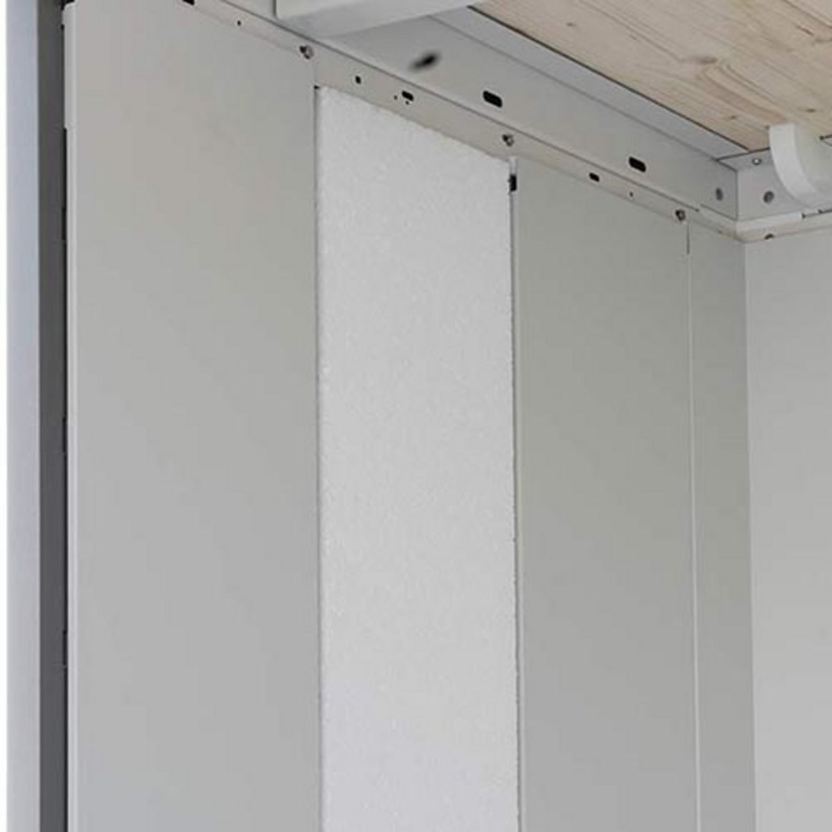 Isolering Trägård skjul Neo storlek 2D/3C/4B Standarddörr / 3D/4C Dubbeldörr