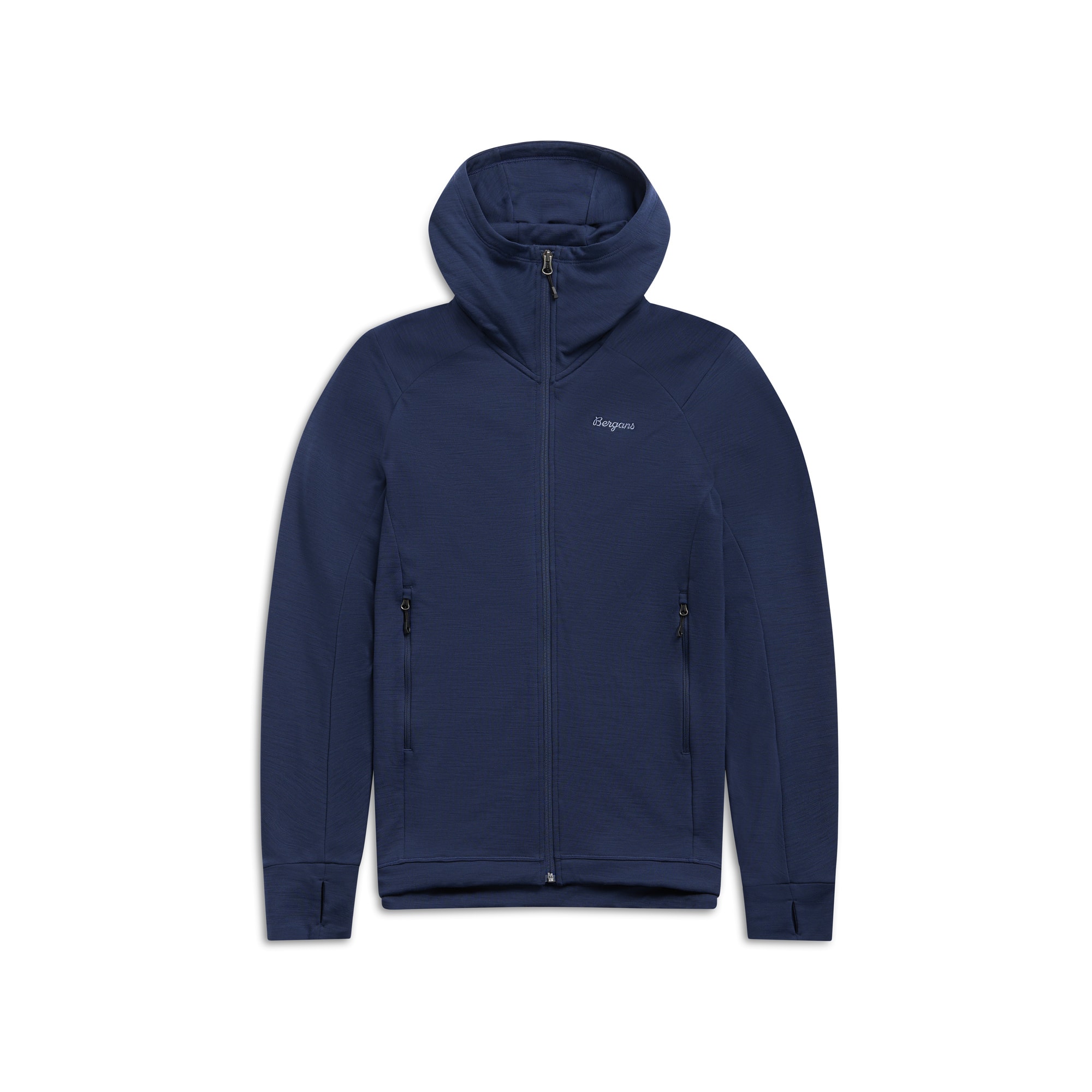 Bergans Rabot Merino Tech Midlayer Hoodie Herr Navy Blue