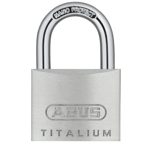 Abus Hänglås Titalium 50 mm - 50 x 77 x 17 mm med NANO Protect -