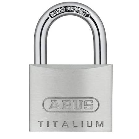 Abus Hänglås Titalium 50 mm - 50 x 77 x 17 mm med NANO Protect