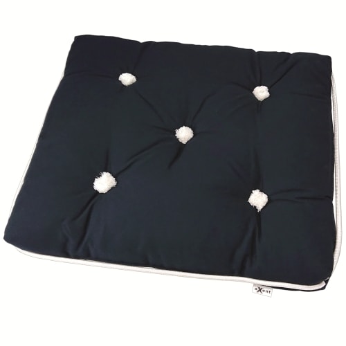 aXent Kapokkudde Marinblå Enkel