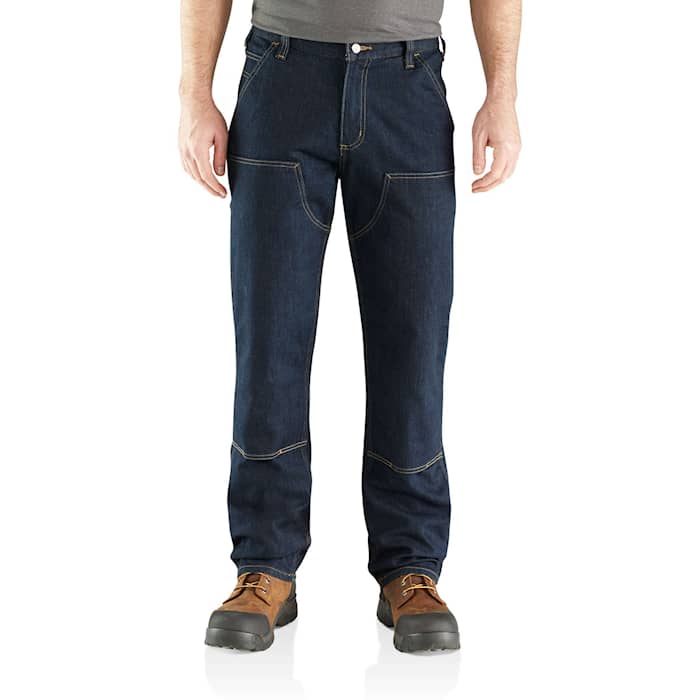 Carhartt Double Front Dungaree Jeans Herr Erie