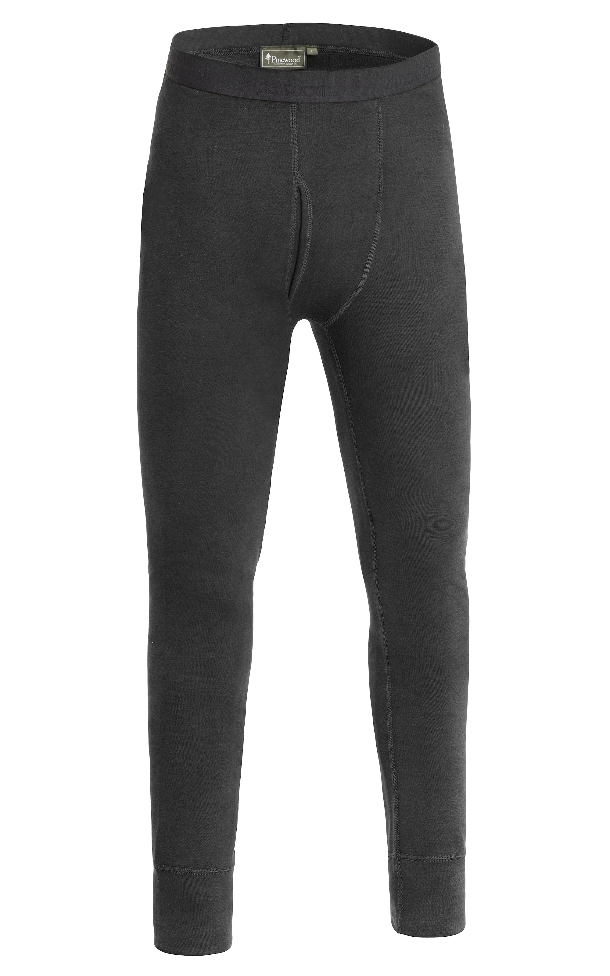 Pinewood Abisko Merino Underställsbyxor Herr Smoke Black