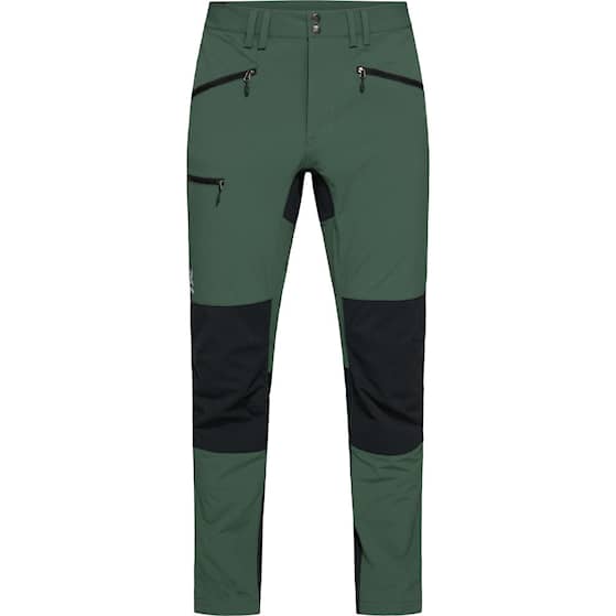 Haglöfs Mid Slim Trousers Mountain Green / True Black Short Men