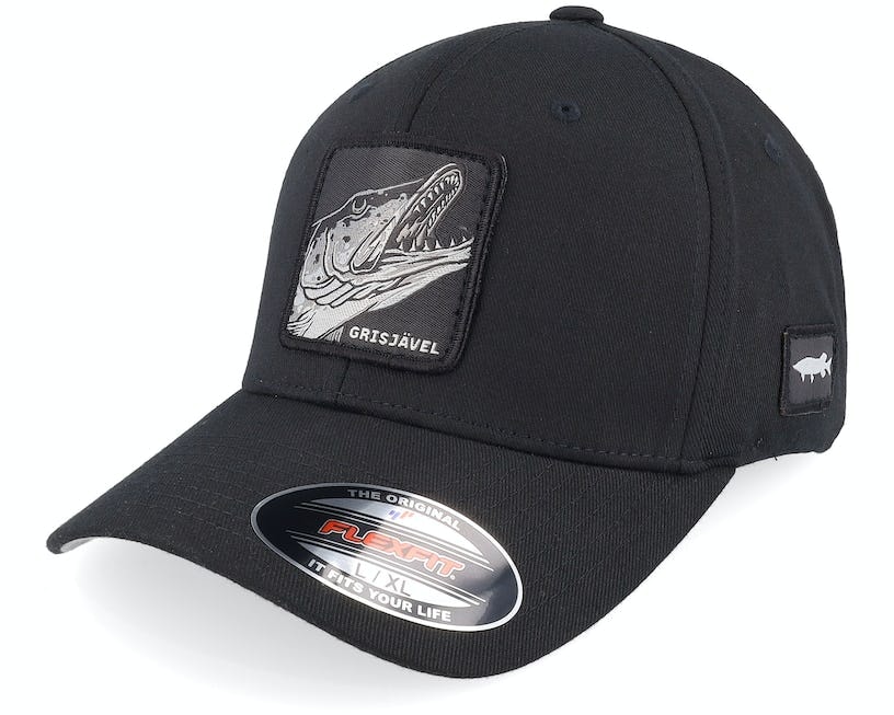 Skillfish Grisjävel Mono Black Flexfit