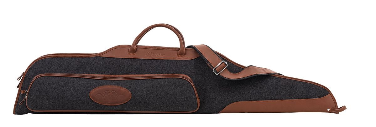Blaser Vapenfodral Loden/Läder Lång 128cm